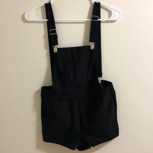 Iheartraves Rave Day Overalls Booty Shorts